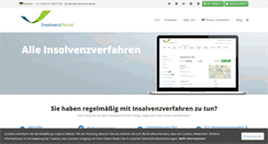Desktop Screenshot of insolvenz-portal.de