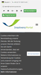Mobile Screenshot of insolvenz-portal.de
